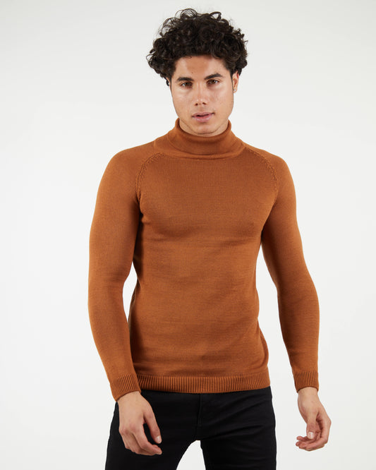 LAGOS RUST | Turtle Neck Sweater