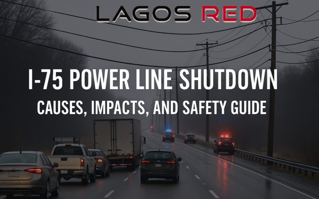 i-75 Power Line Shutdown