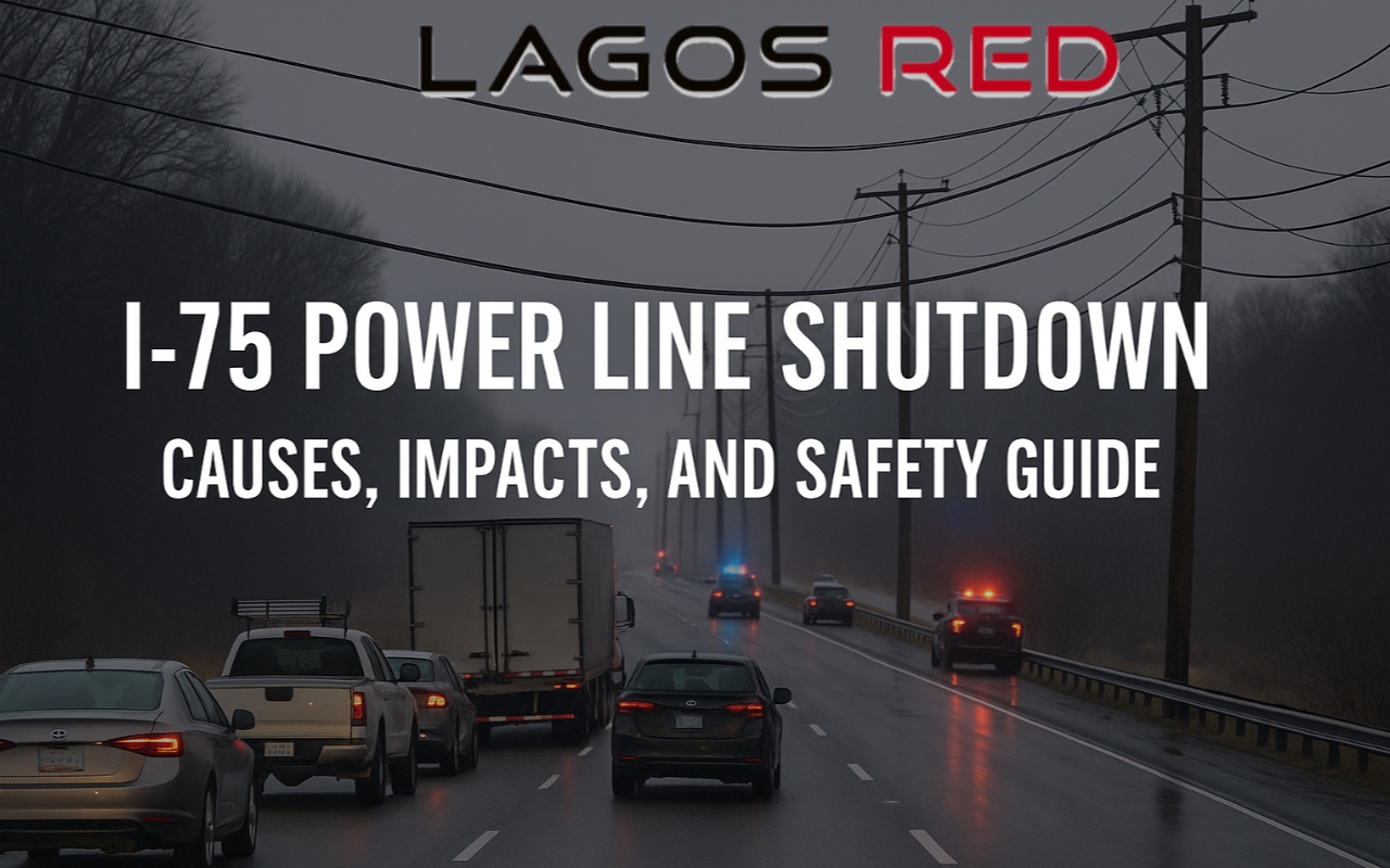 i-75 Power Line Shutdown