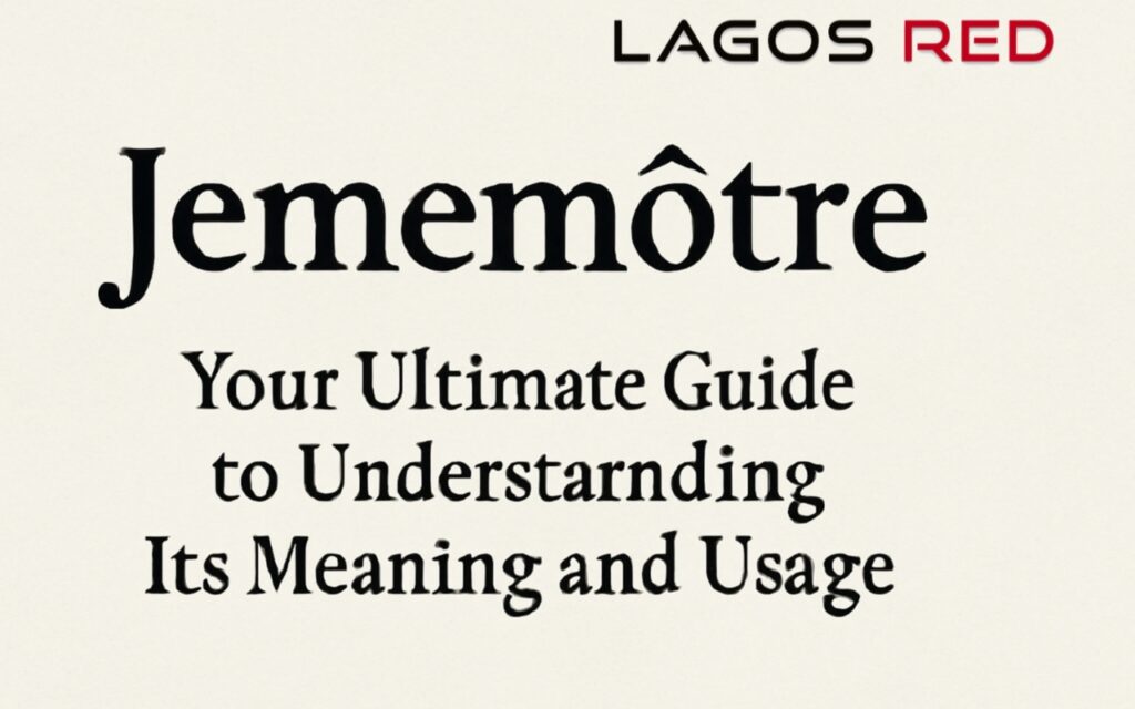 Jememôtre