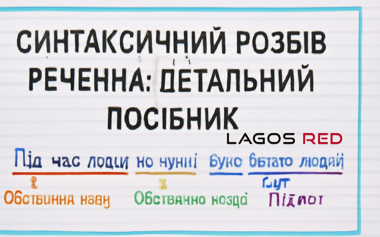 Синтаксичний розбір речення